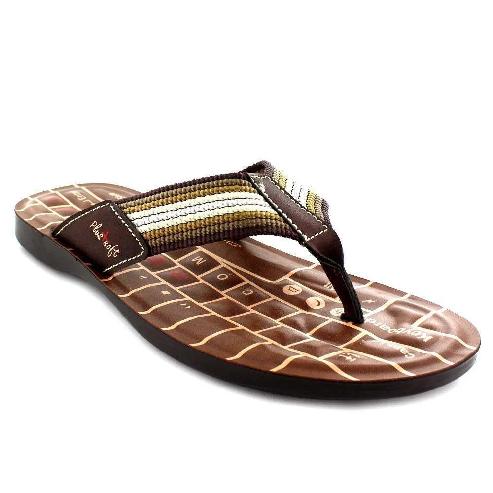 Aerosoft - Frank P1501 Premium Comfort Toe Post Casual Summer Flip Flops For Men