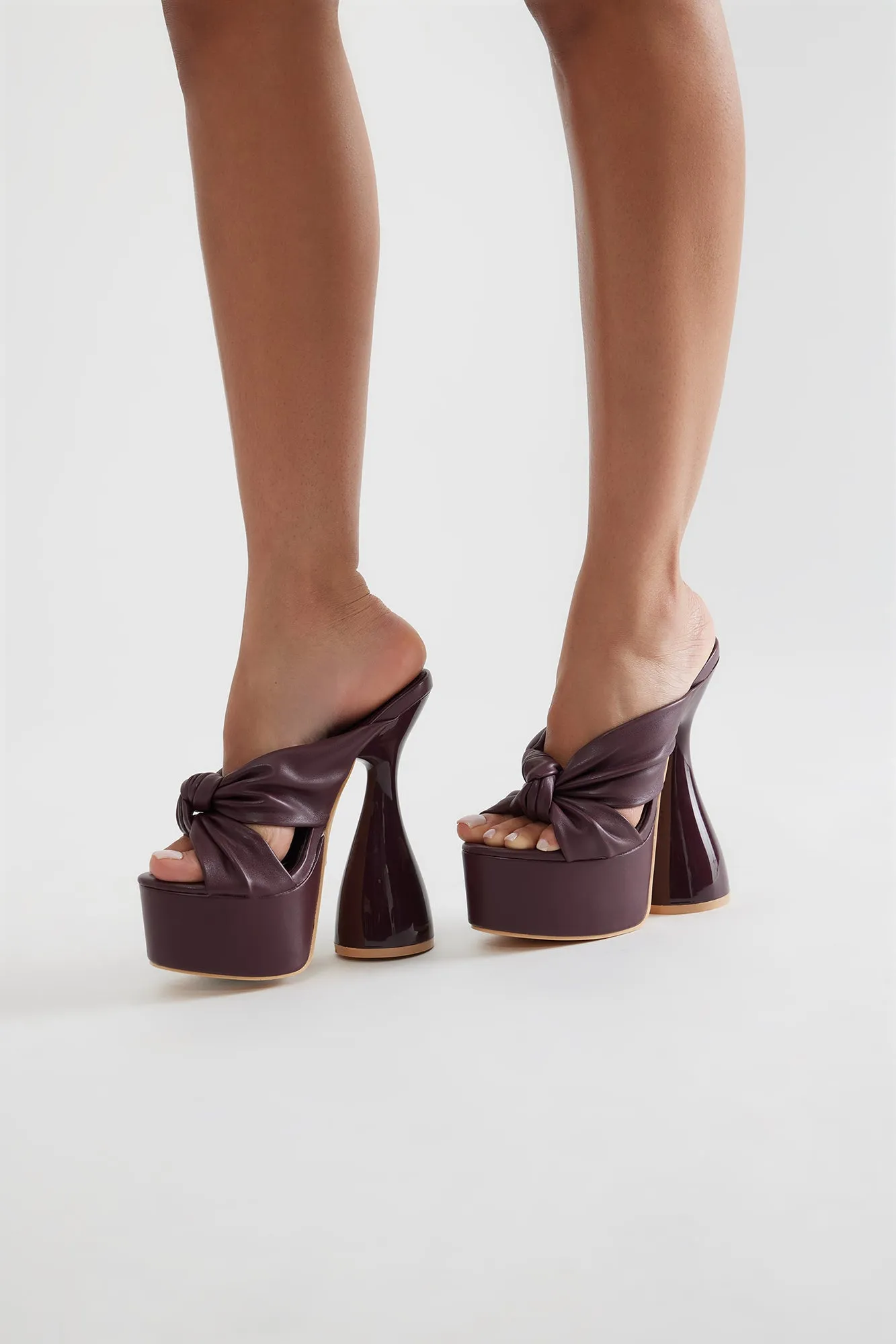 Always Exclusive Extreme Platform Heels - Brown