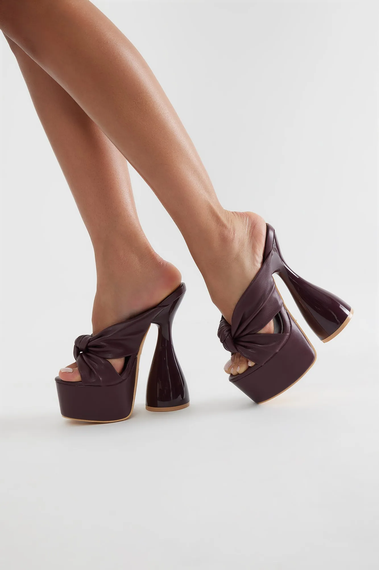 Always Exclusive Extreme Platform Heels - Brown