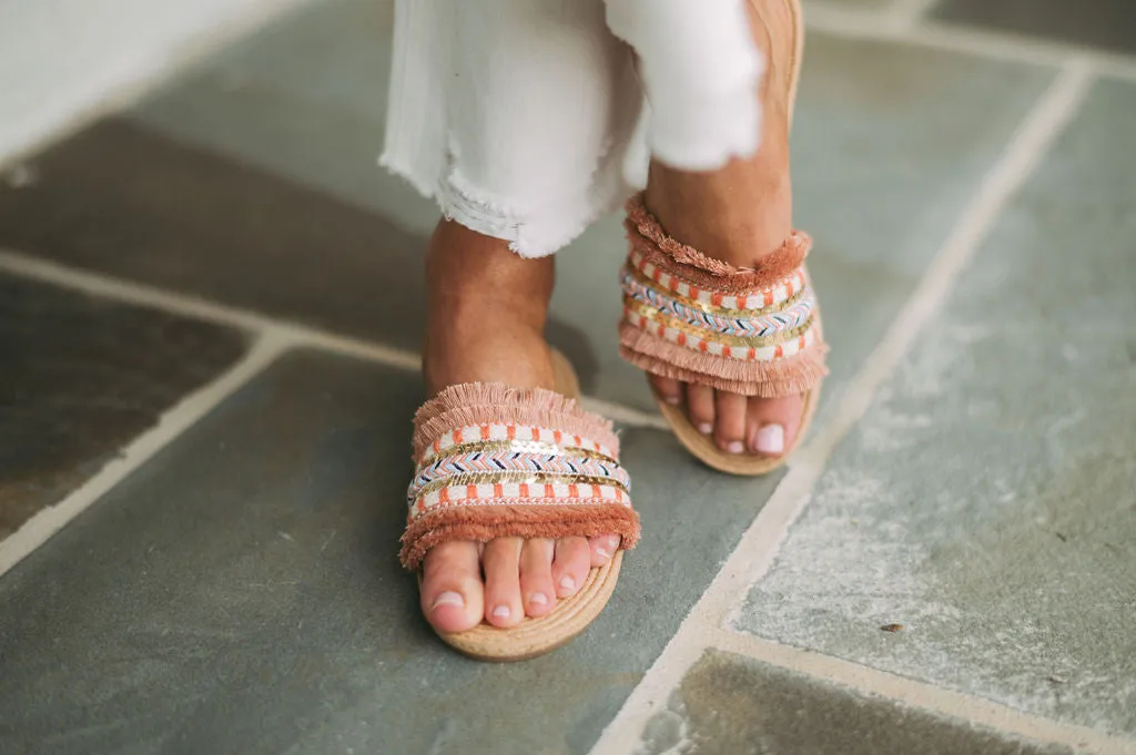 Amozae-Athena Sandals- Mauve Multi