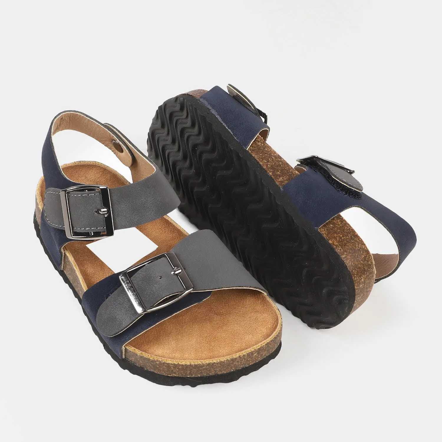 Boys Sandal 2022-184 - Blue/Grey