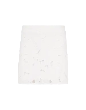 Giorgia Mini Skirt - Off White