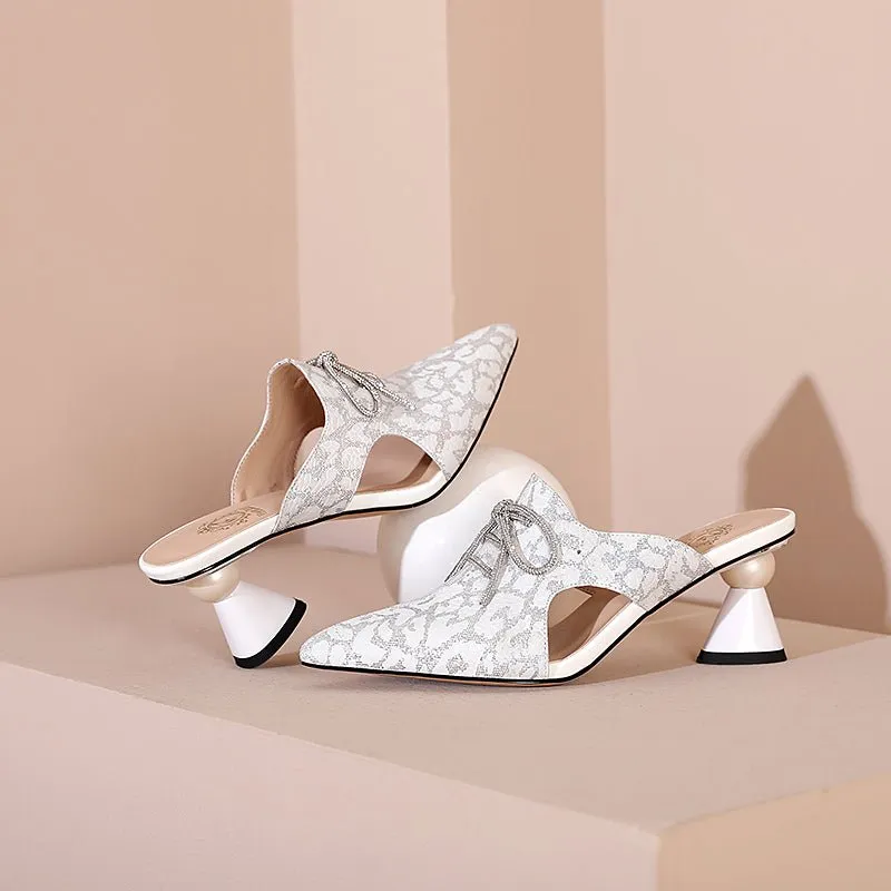 Glamorous Crystal Chic Party Sandals