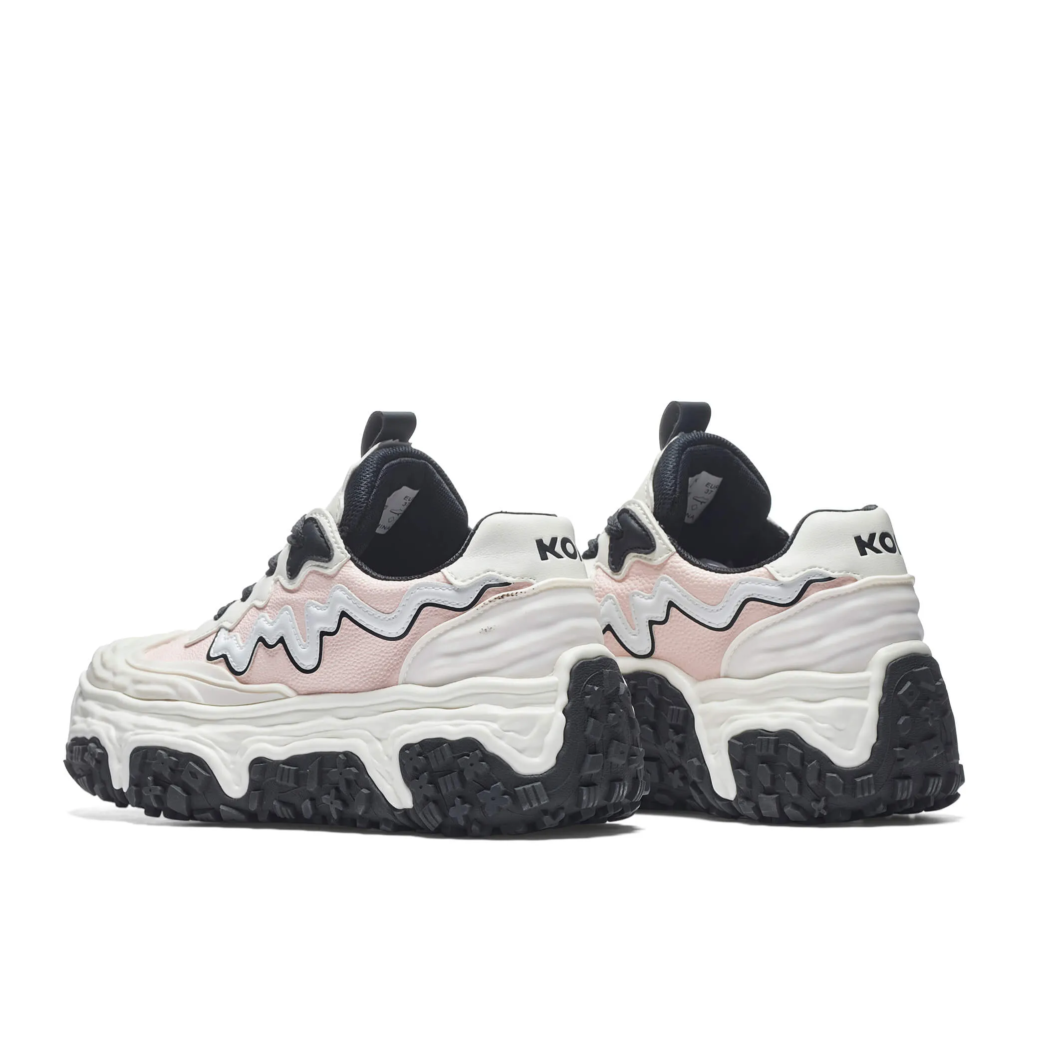 Layer Cake Chunky Trainers - White