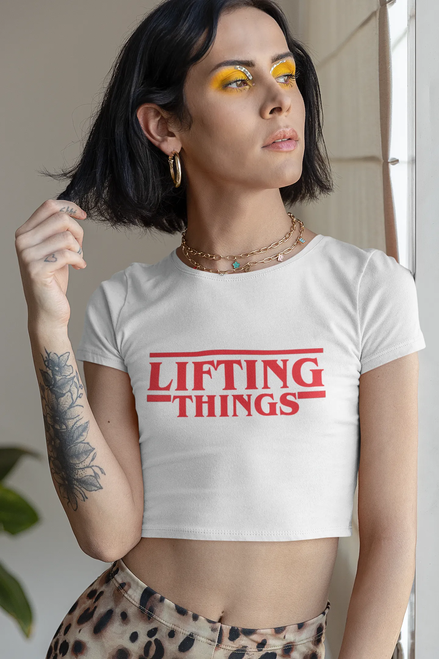 LIFTING THINGS Crop Top