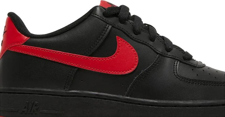 Nike Air Force 1 GS 'Bred', black