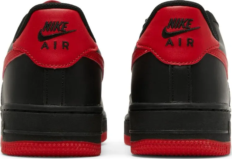 Nike Air Force 1 GS 'Bred', black