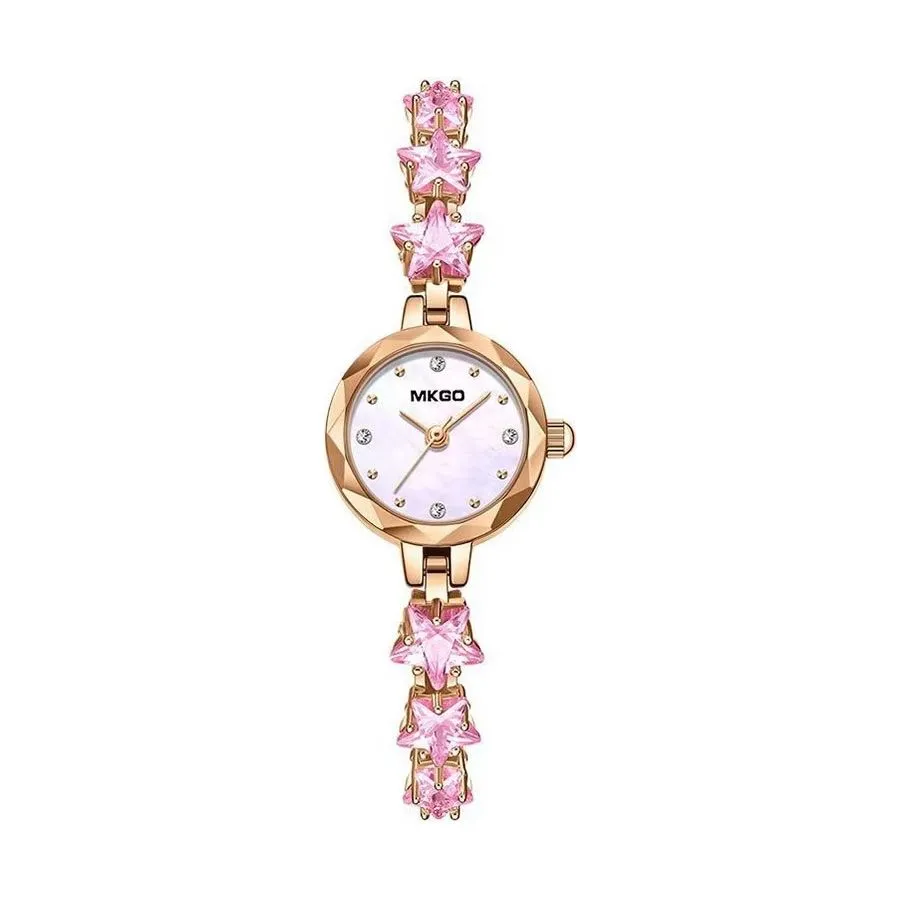 PetiteElegance DiamondAura Quartz Wristwatch