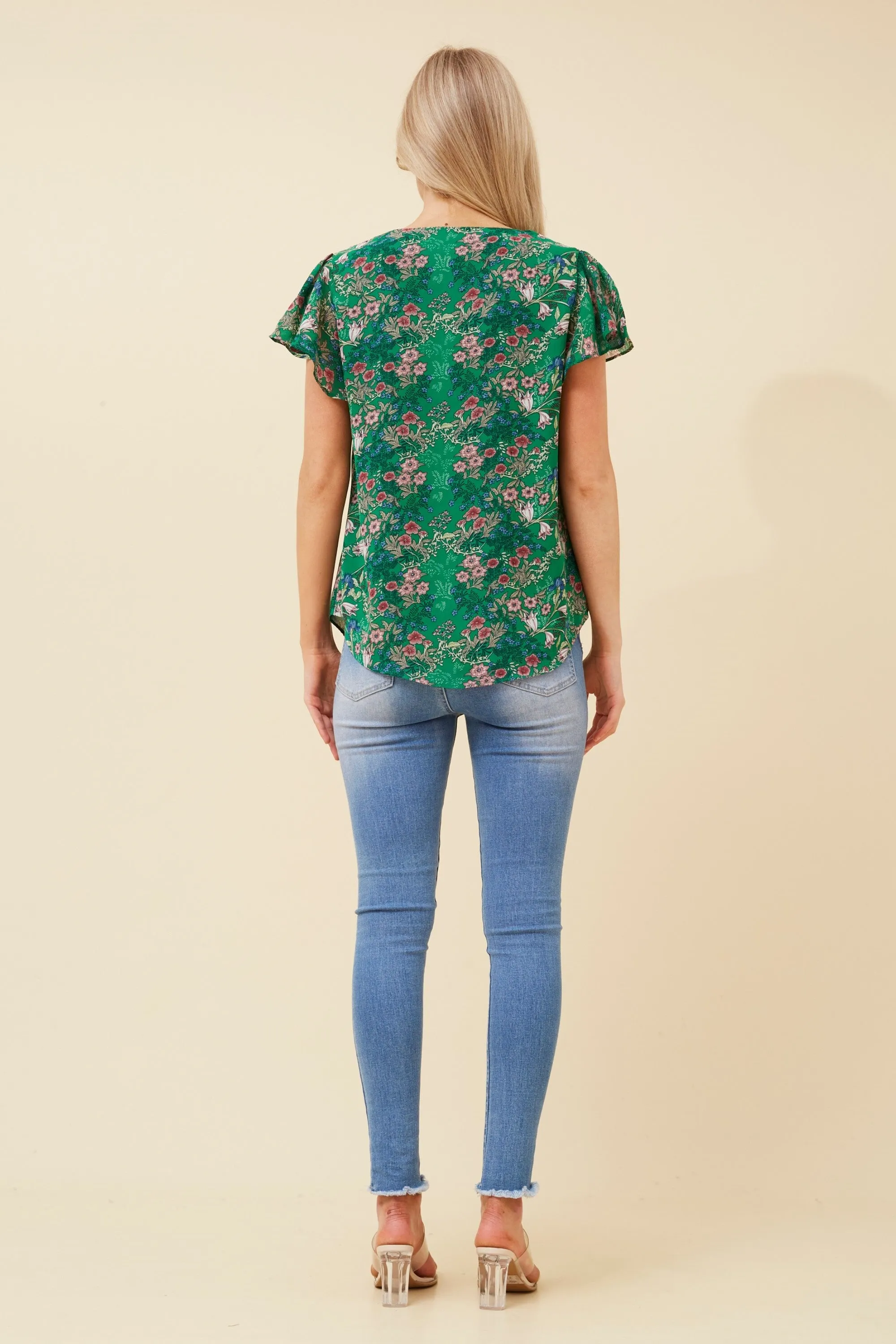 Roma Floral Top