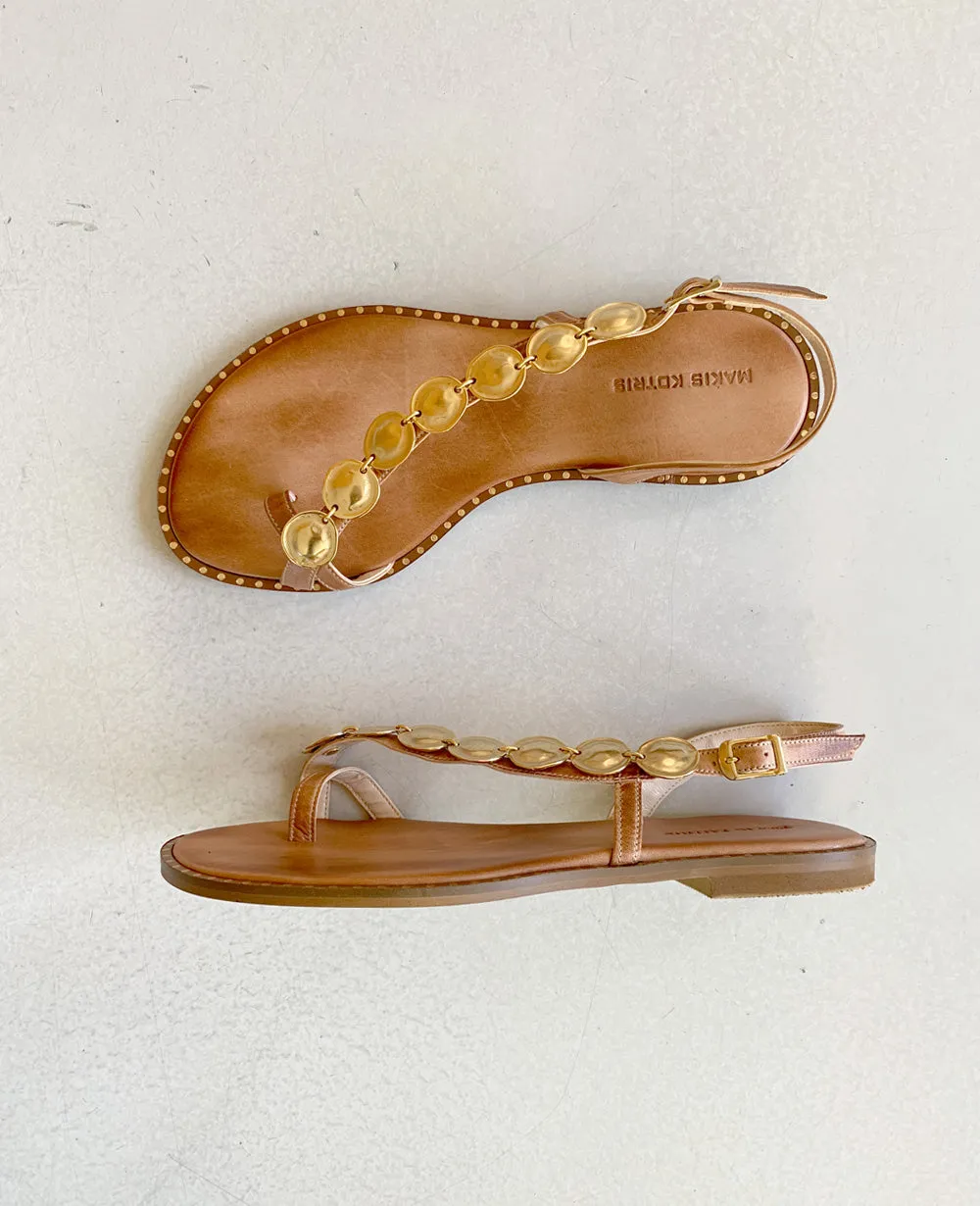 SANDALS "ALYSIDA" NATURAL