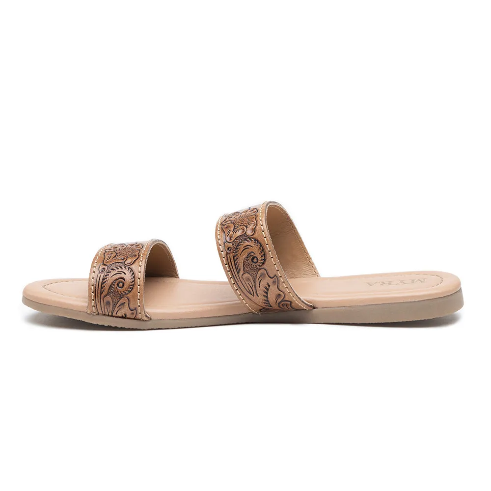 Terra Trails Hand-Tooled Sandals