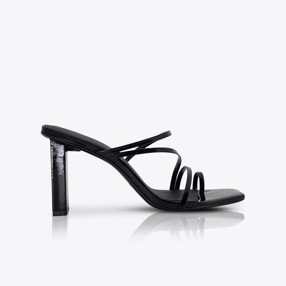 Theo High Heel Patent Black