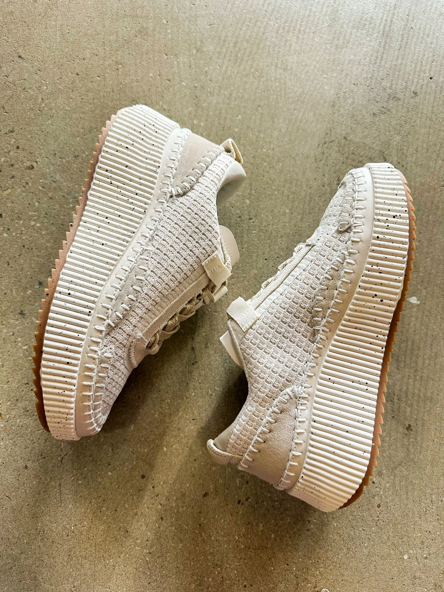 Willow Woven Sneakers - Beige