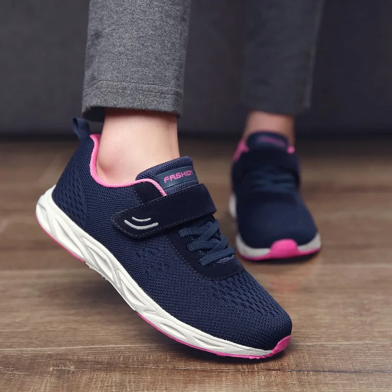 Women's Breathable Platform Slip-on Sneakers 499