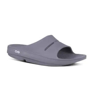 Women's Oofos OOahh Slide Color: Slate