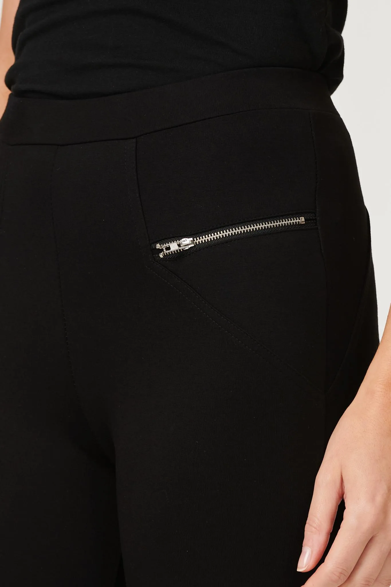 Zip Detail Skinny Fit Jeggings